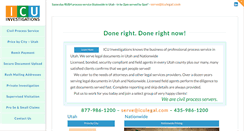 Desktop Screenshot of processserverutah.com